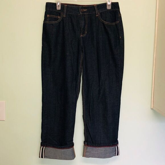 Liz Clairborne boyfriend jeans (sz 4 Women’s) - Picture 3 of 8